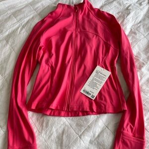 Lululemon Athletica Bright Pink Nulu Jacket